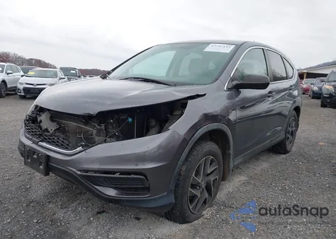 2016 Honda Cr-V Se из США, поврежденный, VIN 5J6RM4H43GL037136